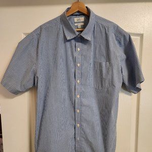 Croft & Barrow Short-sleeved Striped Dress Shirt (XL)